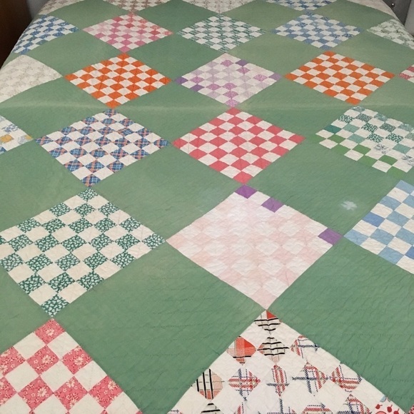 Other - Antique Vintage Quilt Handmade Hand Quilted